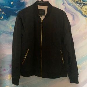 Black Bomber Jacket